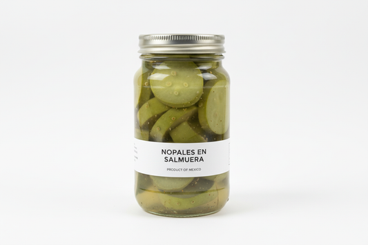 nopales im glas